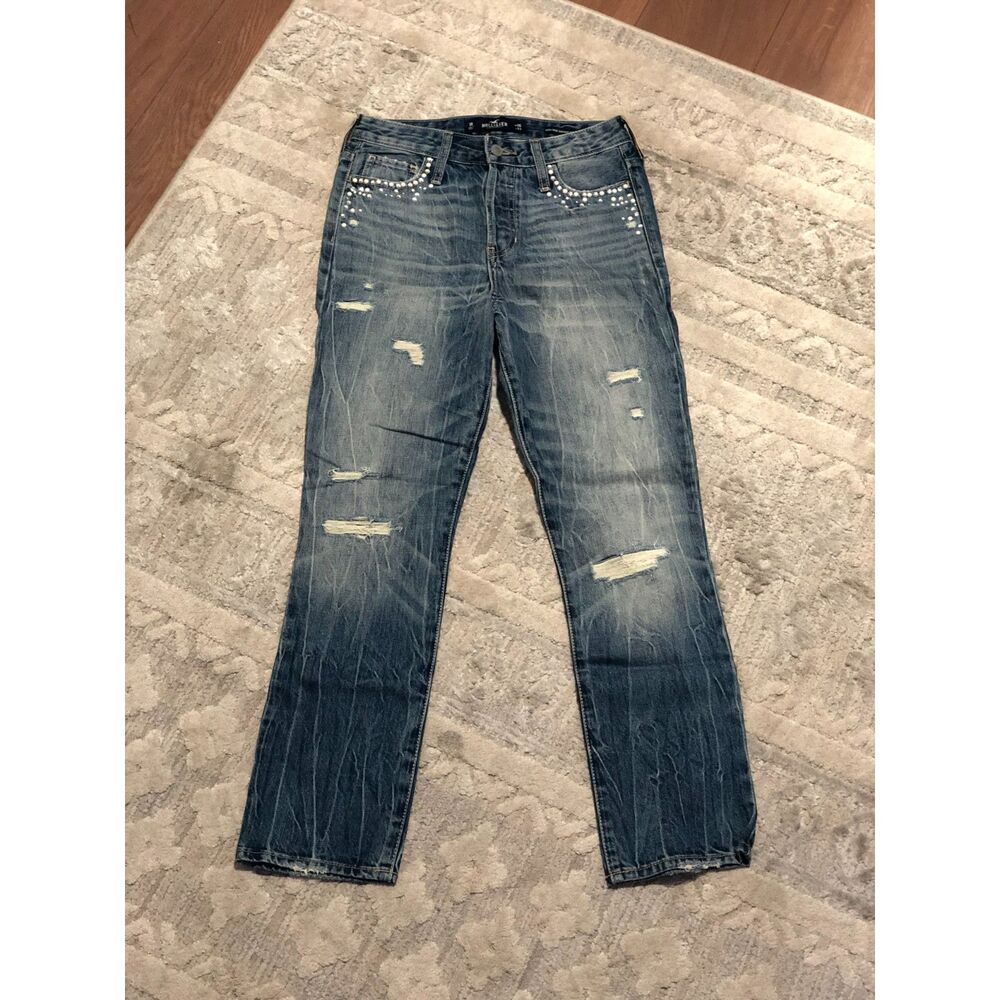 Woman's Size 25 Hollister Jeweled Jeans